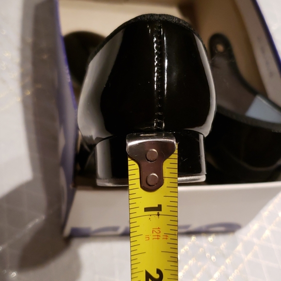 πHPπTap Dance Shoes Mary Jane Low-heel Girls Kids EUC Black Made in USA - Picture 11 of 11